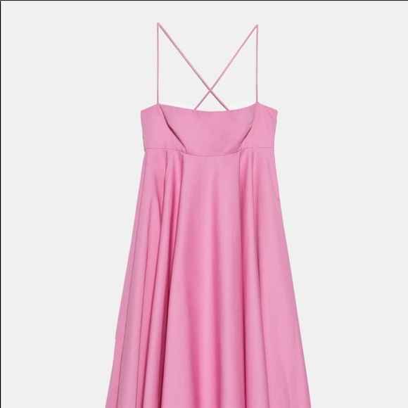 Zara NWT Poplin Dress - Picture 7 of 11